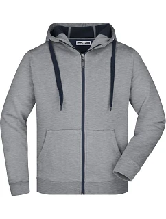 Daiber JN 355 Pánská mikina Doubleface 02.0355 sport grey/navy