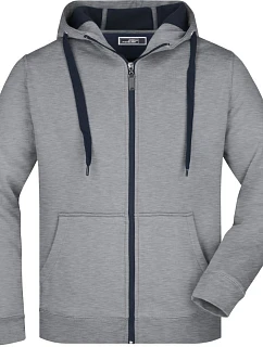 Daiber JN 355 Pánská mikina Doubleface 02.0355 sport grey/navy