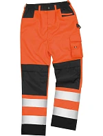 R Bezpečnostní cargo kalhoty 30. fluorescent orange model 22428862 - Result