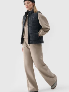 Dámský péřový s límcem Černý model 21674882 - 4F