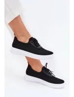 Materiálové Nazouvací Sportovní Boty Na Platformě Dámské Černé Kalyra Materiálové Nazouvací Sportovní Boty Na Platformě Dámské Černé Kalyra