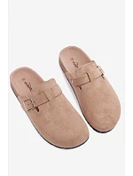 Dámské chodáky s přezkou béžové Lacey