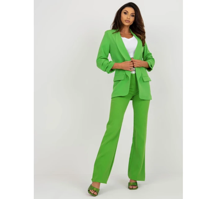 Dámské sako DHJ MA 7684 světle zelené