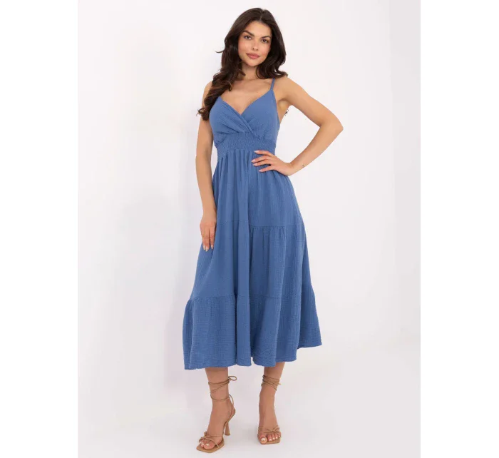 Šaty MI SK 62200.76 tmavě modré Šaty MI SK 62200.76 tmavě modré