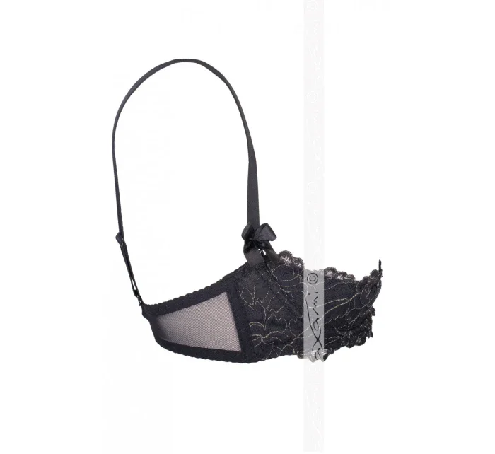 Podprsenka Meteorit V-5891 černo/zlatá - Axami