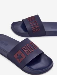 Pánské pantofle Big Star – tmavě modré