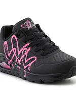 Dámské sportovní boty Dripping In Love W 177980-BKPK Černá s růžovou - Skechers