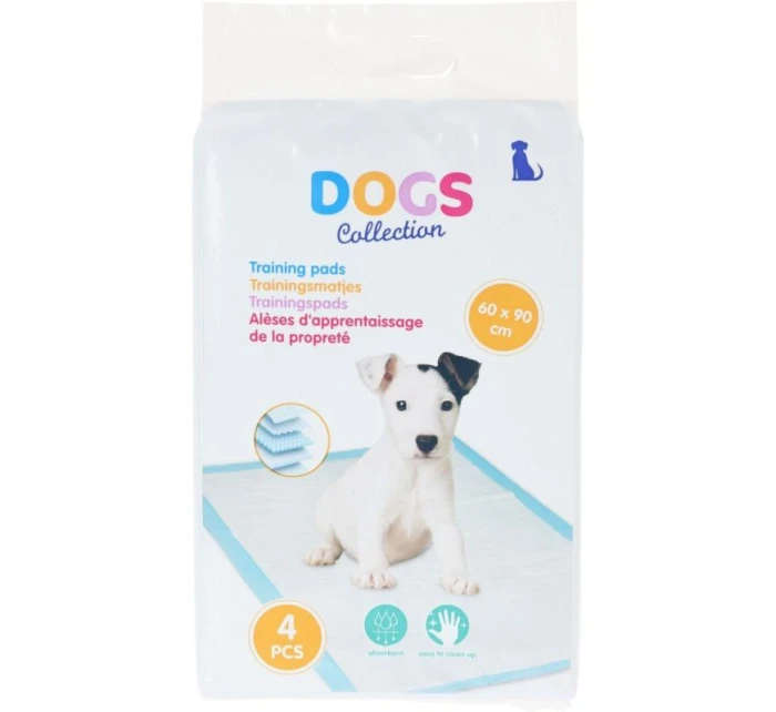 Podložka pro výcvik psů 60x90cm 4ks DOGS COLLECTION