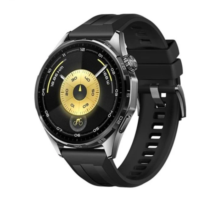 Huawei WATCH GT 6 46mm Chytré hodinky s GPS a AMOLED, voděodolné, černé