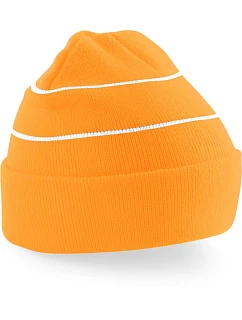 B 42 Pletená čepice fluorescent orange model 22432919 - Beechfield
