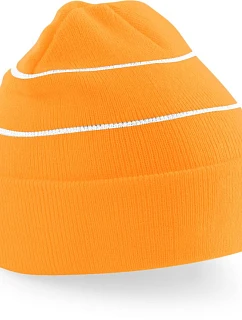 B 42 Pletená čepice  fluorescent orange model 22432919 - Beechfield