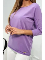 Halenka ležérní fialová