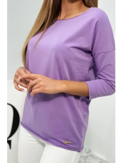 Halenka ležérní fialová