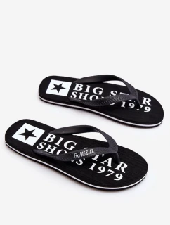 Pánské lehké žabky Big Star LL174444 Černá