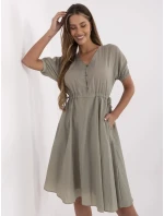 Šaty 217 SK 25663.03 khaki Šaty 217 SK 25663.03 khaki