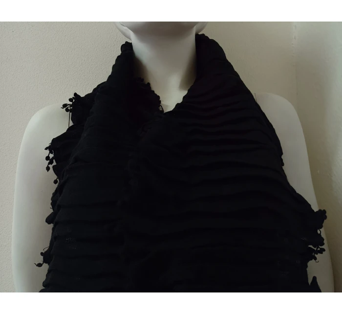 Dámská šála Hanka 222 černá - FPrice