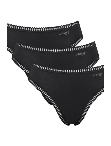 GO CRUSH KALHOTKY S  3PACK BLACK model 21282332 - Sloggi