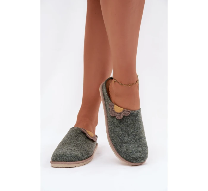 Pantofle model 222278 Step in style Pantofle model 222278 Step in style