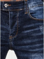 Pánské tmavě modré kalhoty Dstreet UX3916