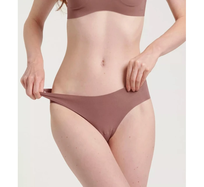 Dámské kalhotky ZERO Modal 2.0 Hipstring 2P - BROWN - hnědé 1141 - SLOGGI Dámské kalhotky ZERO Modal 2.0 Hipstring 2P - BROWN - hnědé 1141 - SLOGGI