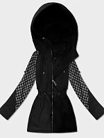 Dámská bunda Goodlookin s monogramem černá (KK60412-1#)