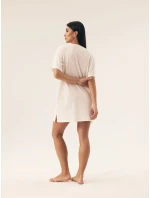 Dámská noční košilka 42675 Nimes cream - HENDERSON Dámská noční košilka 42675 Nimes cream - HENDERSON