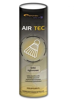 Badmintonové plastové šipky 6 ks/ AIR TEC 83431