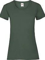 Fruit of the Loom Lady-Fit Valueweight T Dámské tričko 16.1372 bottle green