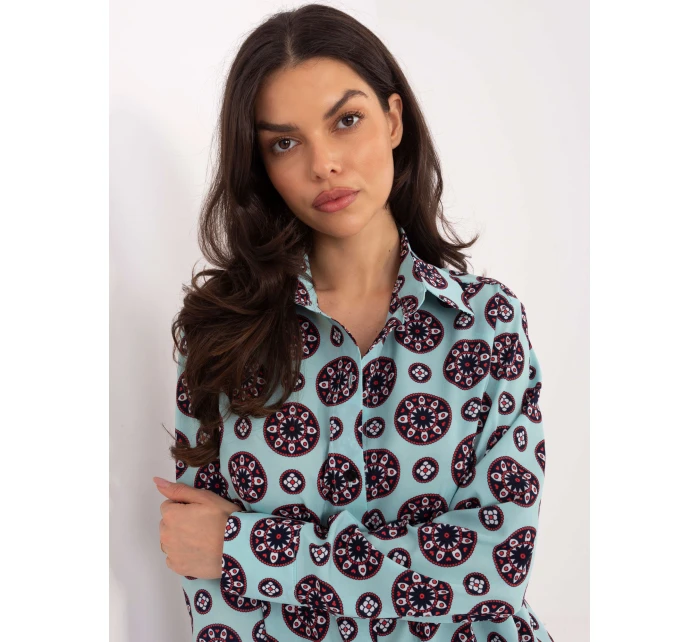 Koszula LK KS model 21859046 mietowy - FPrice