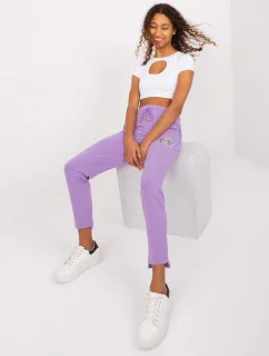 Spodnie dresowe RV DR model 19381295 fioletowy - FPrice