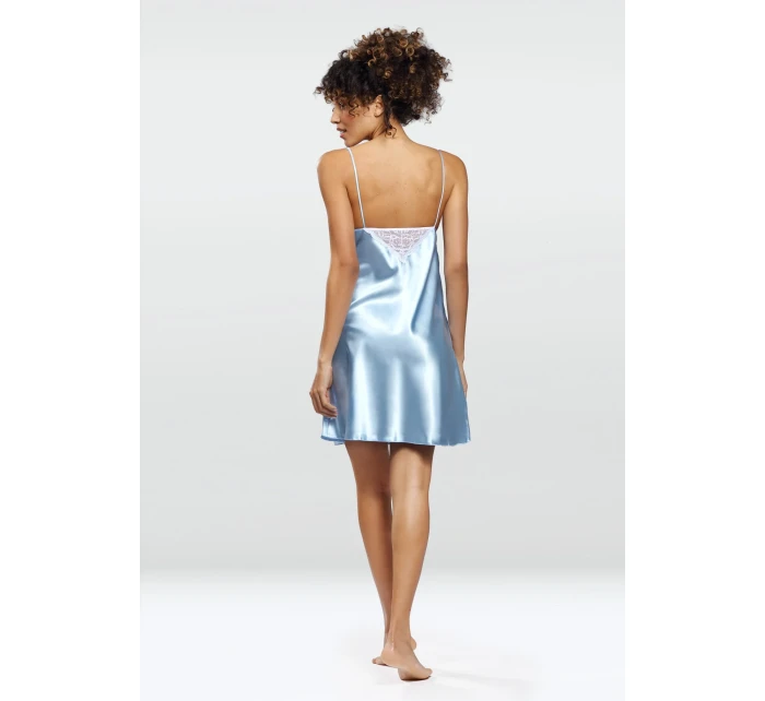 Dámská košilka Luna Baby Blue chemise - Dkaren Dámská košilka Luna Baby Blue chemise - Dkaren