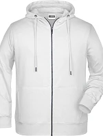 Daiber 8026 Pánská mikina s kapucí 02.8026 white