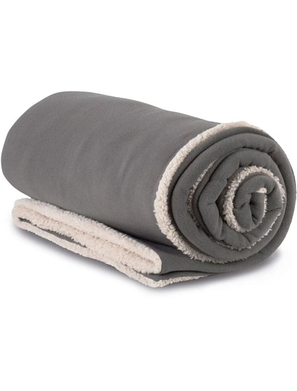 K-up KP 431 Fleecová deka Sherpa 20.0431 steel grey K-up KP 431 Fleecová deka Sherpa 20.0431 steel grey