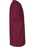O Pánské tričko z těžké bio bavlny bordeaux model 22504289 - Neutral O Pánské tričko z těžké bio bavlny bordeaux model 22504289 - Neutral