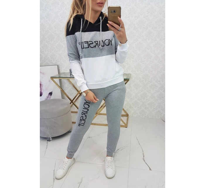 Sada s potiskem Sama černá+šedá Sada s potiskem Sama černá+šedá