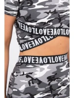 Souprava halenky se sukní model 18744659 - K-Fashion Souprava halenky se sukní model 18744659 - K-Fashion