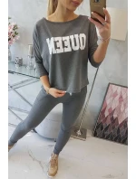 Queen tištěná sada grafit Queen tištěná sada grafit