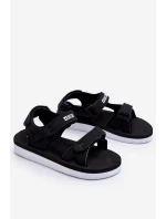 Dámské sportovní sandály na platformě Big Star model 21610834 Černé - Big Star Shoes Dámské sportovní sandály na platformě Big Star model 21610834 Černé - Big Star Shoes