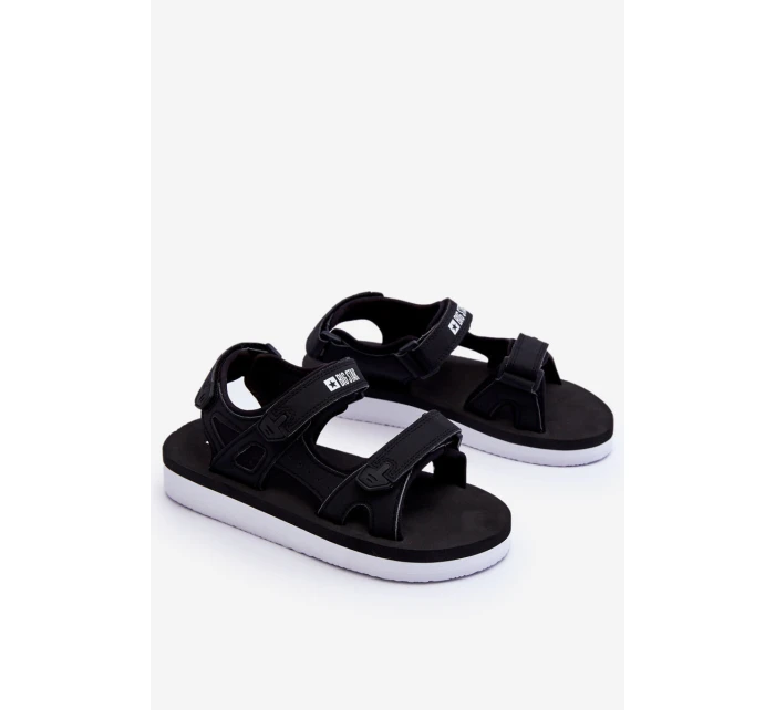 Dámské sportovní sandály na platformě Big Star model 21610834 Černé - Big Star Shoes Dámské sportovní sandály na platformě Big Star model 21610834 Černé - Big Star Shoes