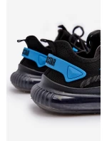 Pánské Sportovní Boty HI-POLY SYSTEM Big Star NN174450 Černé Pánské Sportovní Boty HI-POLY SYSTEM Big Star NN174450 Černé