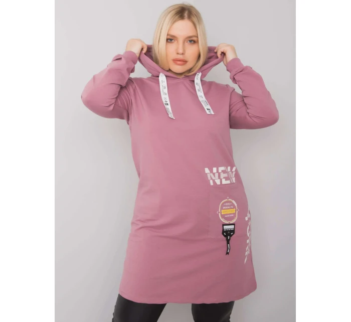 Tunika RV TU 7221.80P tmavě růžová