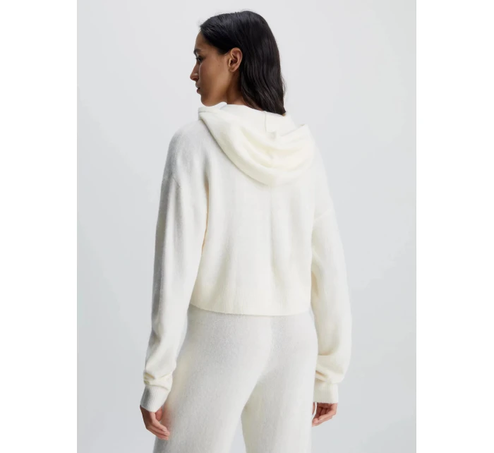 Dámská mikina 000QS7000E 101 ecru - Calvin Klein