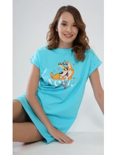 Dámská noční košile s krátkým rukávem Love your self
