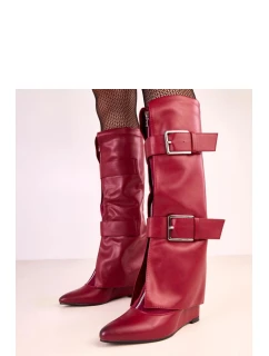 Kozačky na klínech  model 220244 Solea