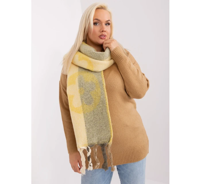 Szalik AT SZ model 19349179 żółty - FPrice