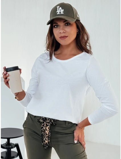 MINIMODA dámská halenka s přívěskem v jedné velikosti bílá FashionStreet RY2679