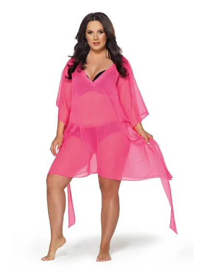 Tunika-Pareo Ava 020 Neon Pink