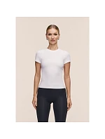 Dámské tričko CASALL Defined Rib Tee, bílá barva
