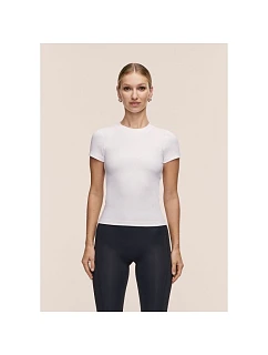 Dámské tričko CASALL Defined Rib Tee, bílá barva