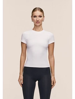Dámské tričko CASALL Defined Rib Tee, bílá barva